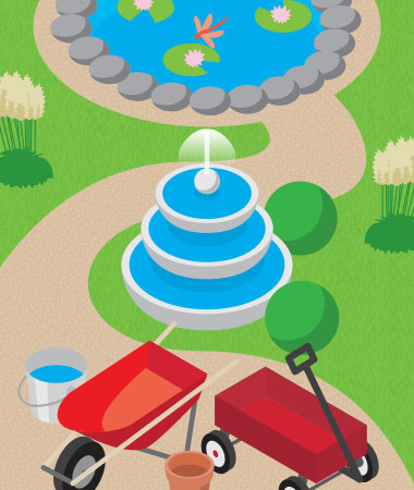 Landscape Animated Infographic