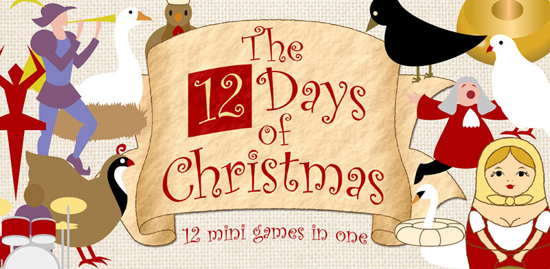 Twelve Days of Christmas Game App